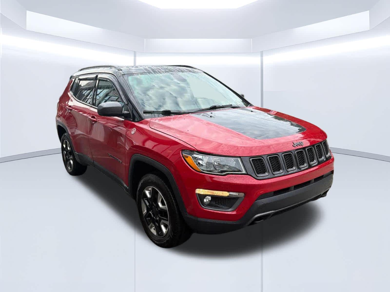 Used 2017 Jeep All-New Compass Trailhawk with VIN 3C4NJDDB6HT689790 for sale in Glenshaw, PA