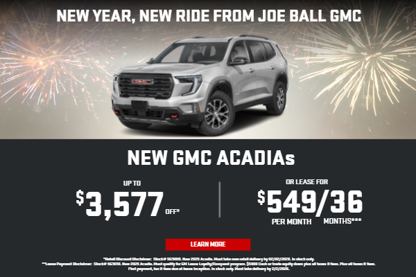New Acadia Offers