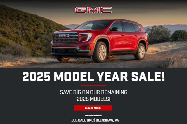 2025 Model Year Sale