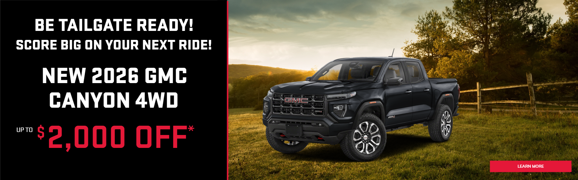 GMC Canyon Savings