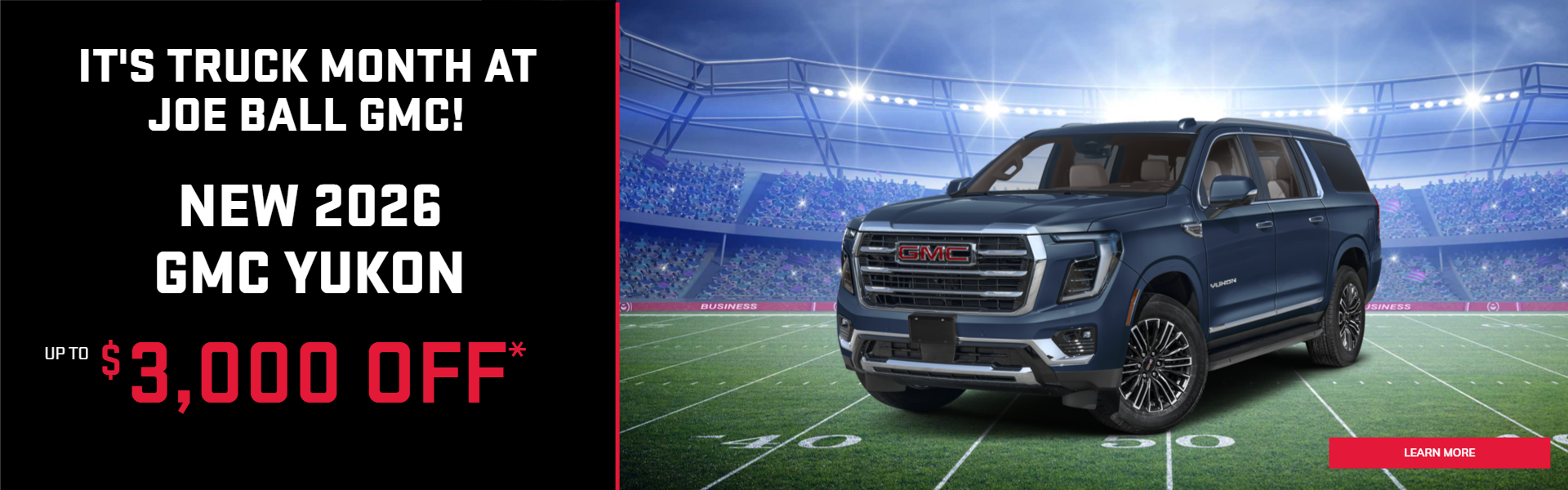 Save on 2026 GMC Yukons