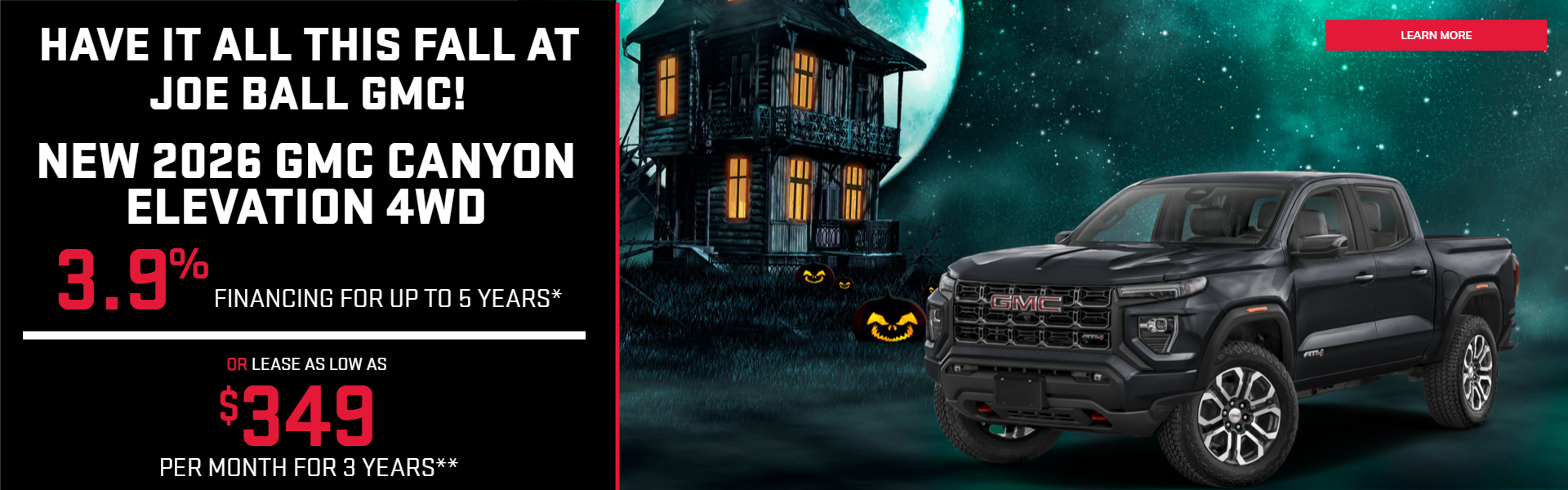 October Canyon Offers