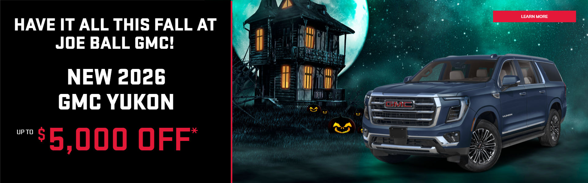October Yukon Offer